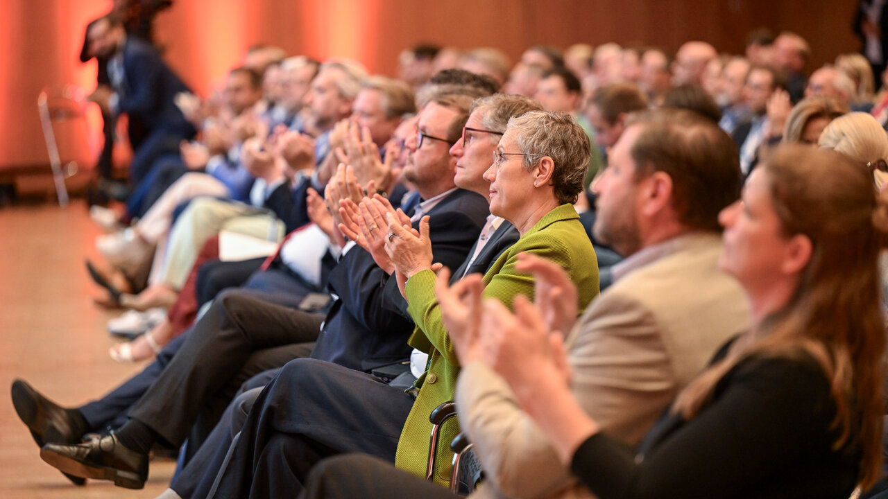 Plenum Teil I der Mitgliederversammlung, Blick in den Saal
