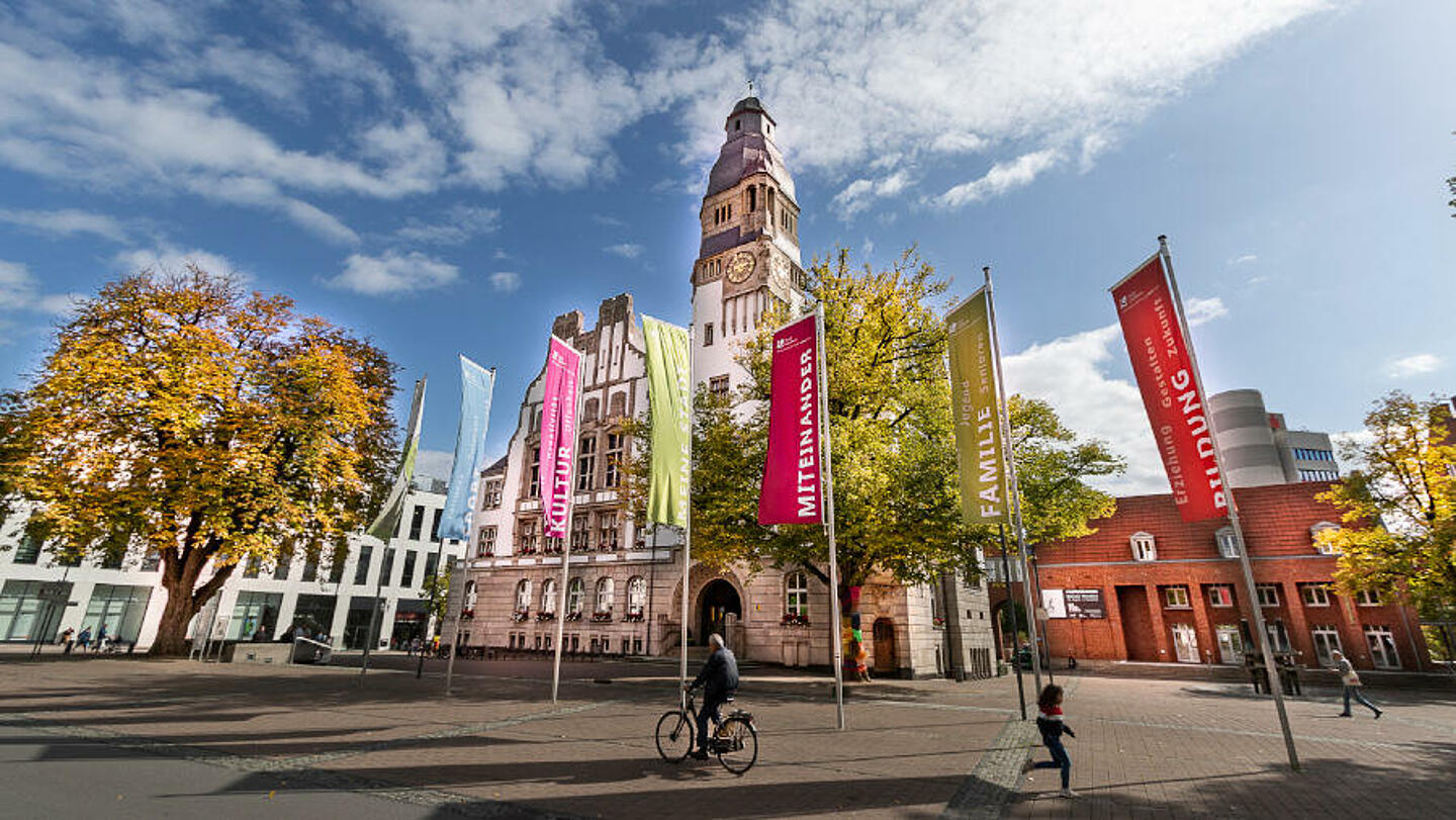 Das Rathaus von Gladbeck