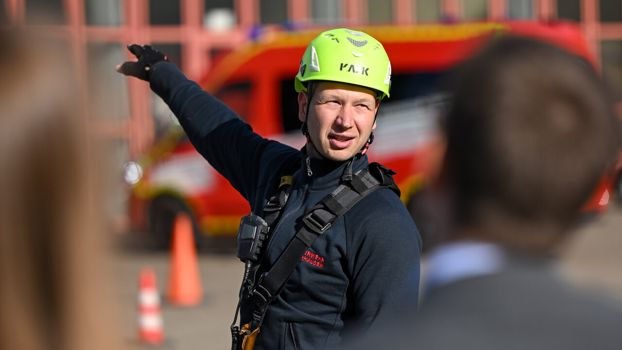 Exkursion Besuch der Feuerwehr Oberhausen