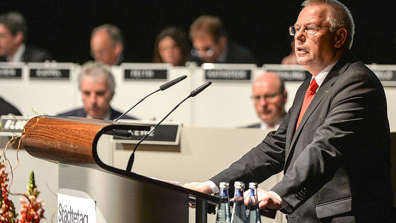 Norbert Bude, bisheriger Vorsitzender des Städtetages NRW und Oberbürgermeister Mönchengladbachs