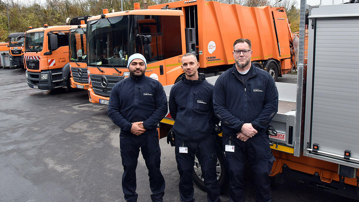 Die Waste Watcher sorgen im Aachener Stadtgebiet als Ansprechpartner für richtige Abfallentsorgung für mehr Sauberkei