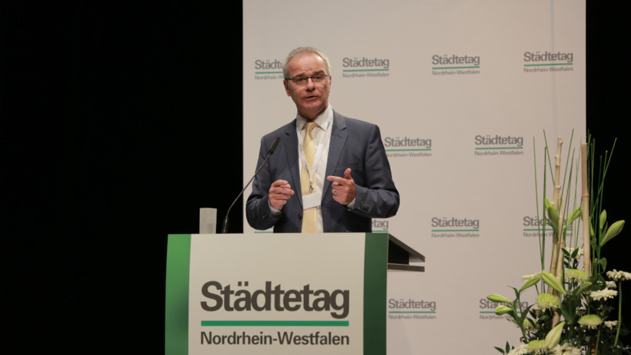 Rede des Geschäftsführers des Städtetages NRW, Helmut Dedy