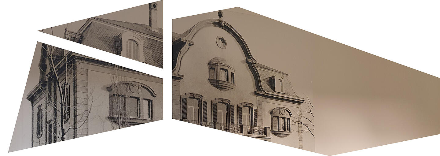 Archivbild der ersten Geschäftsstelle des Städtetages NRW in Köln-Marienburg, Lindenallee 11