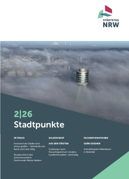 Cover des Magazins Stadtpunkte, Ausgabe 2/2026