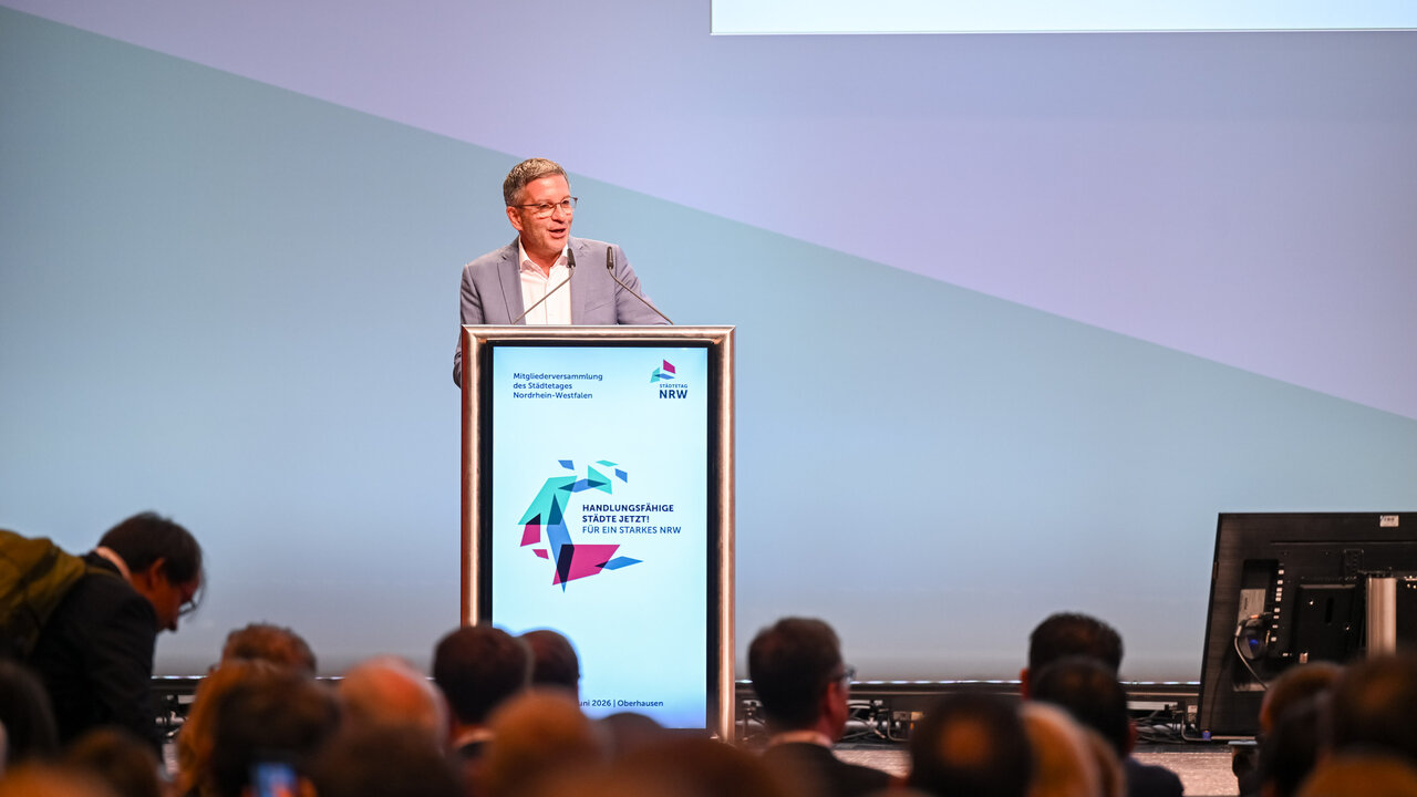 Eröffnungsrede von Marc Herter, amtierender Vorsitzender des Städtetags NRW