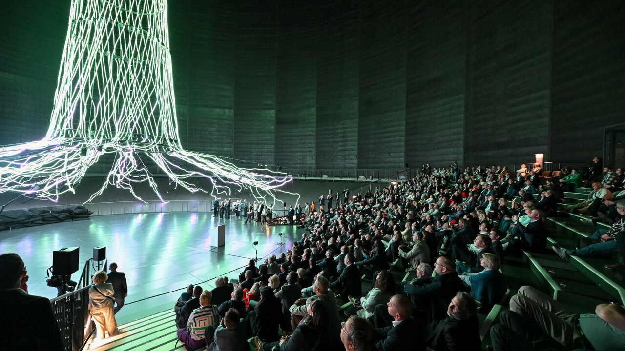 Blick ins Plenum, Gasometer Oberhausen