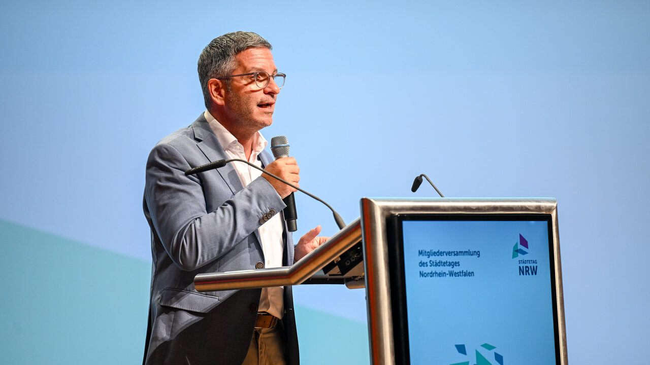 Plenum Teil I Redebeitrag von Marc Herter, Amtierender Vorsitzender des Städtetags NRW