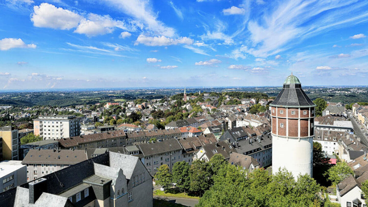 Luftaufnahme von Remscheid